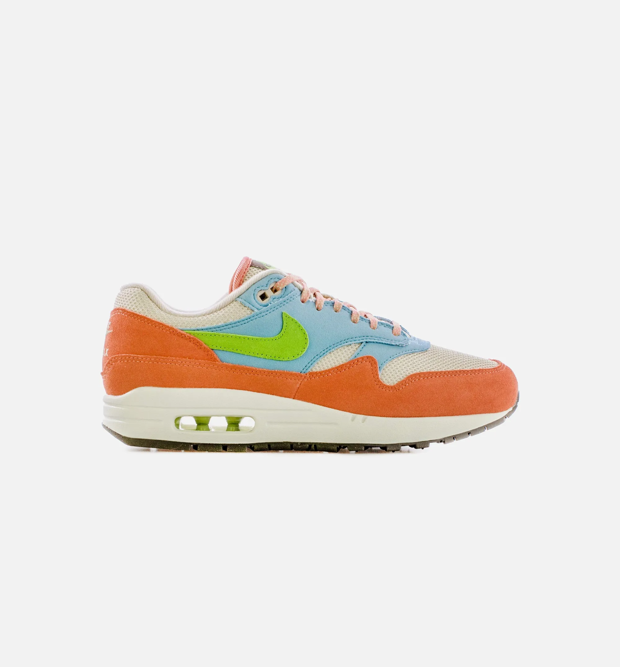 Air Max 1 Light Madder Root Mens Lifestyle Shoe - Pink/Green