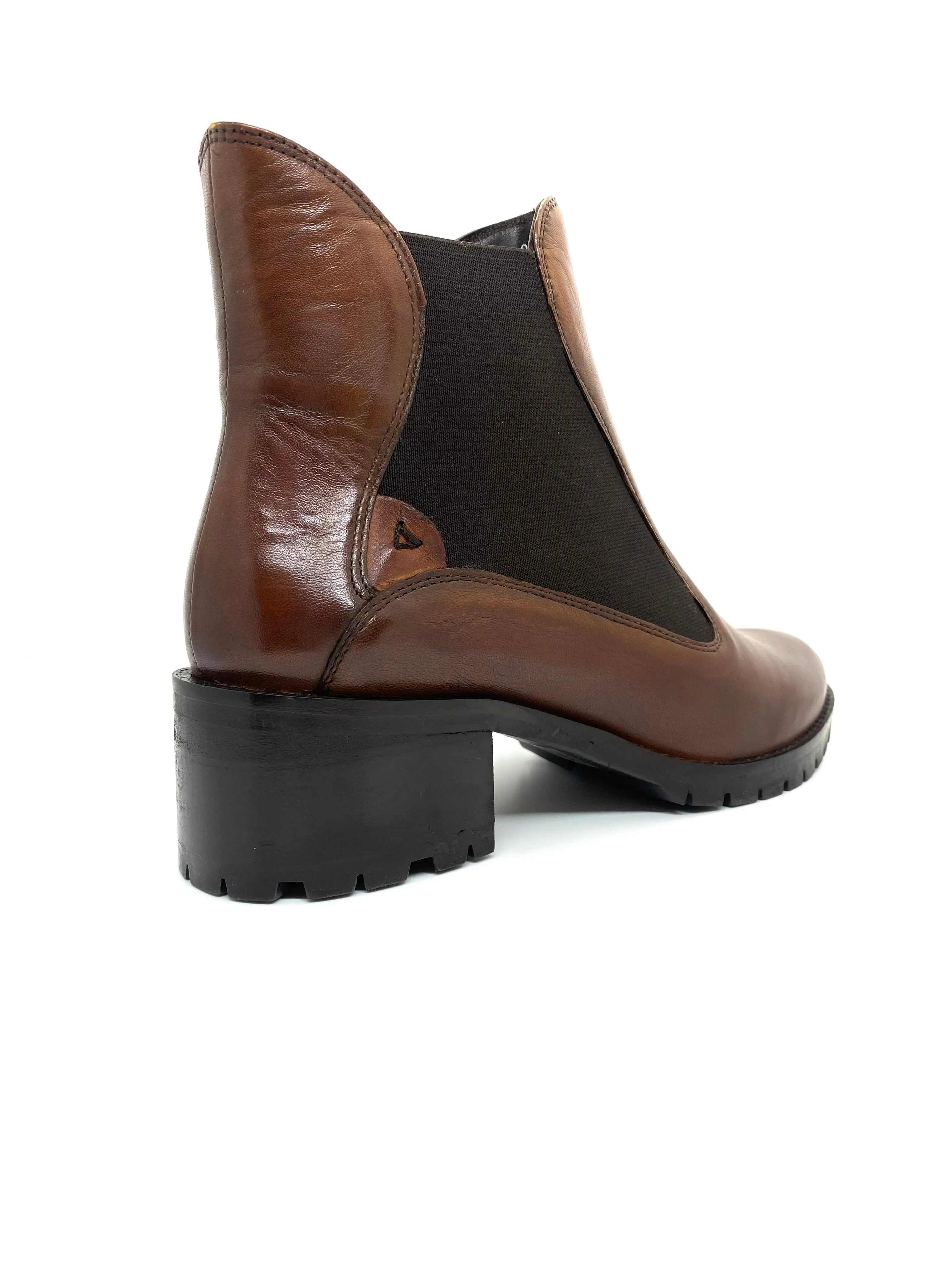 Andare Ladies Block Heel Chelsea Boot