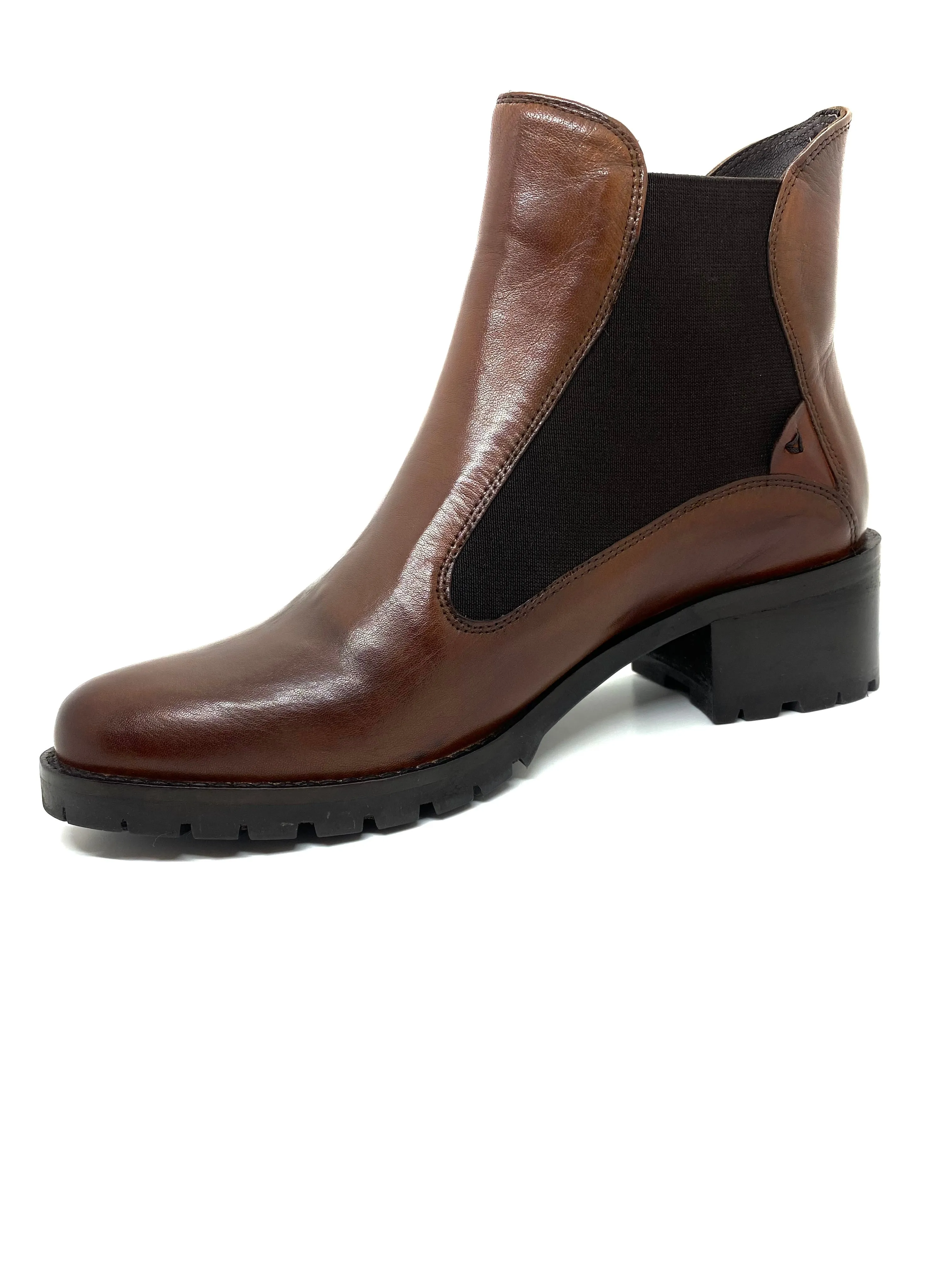 Andare Ladies Block Heel Chelsea Boot
