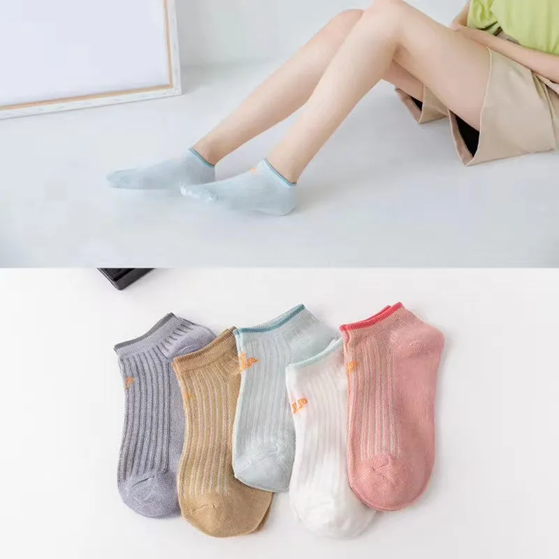 Elegant Retro Low Tube Socks