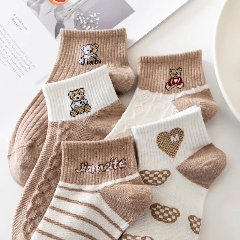 Elegant Retro Low Tube Socks