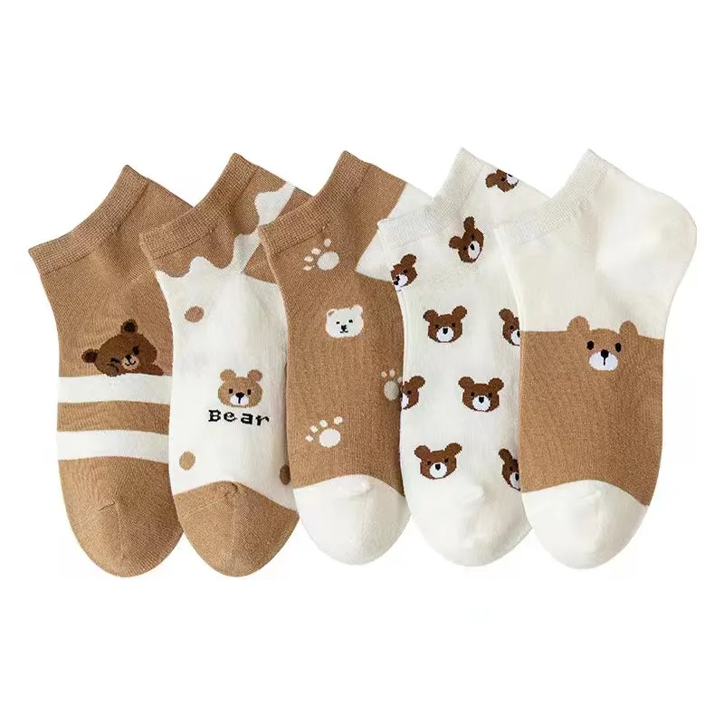 Elegant Retro Low Tube Socks