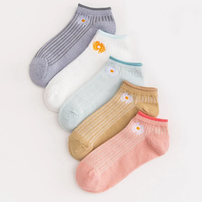 Elegant Retro Low Tube Socks