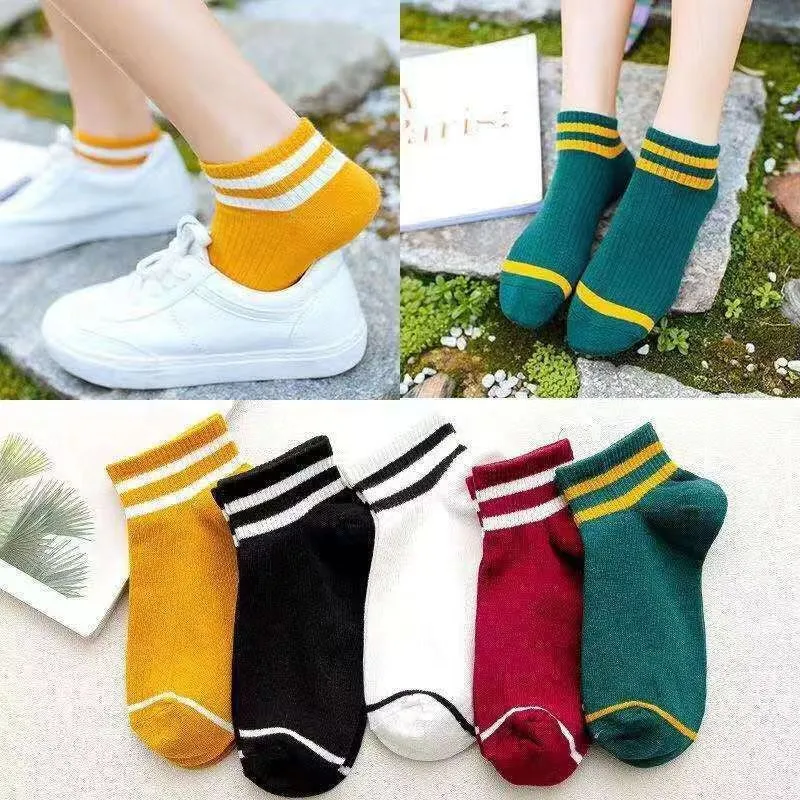 Elegant Retro Low Tube Socks