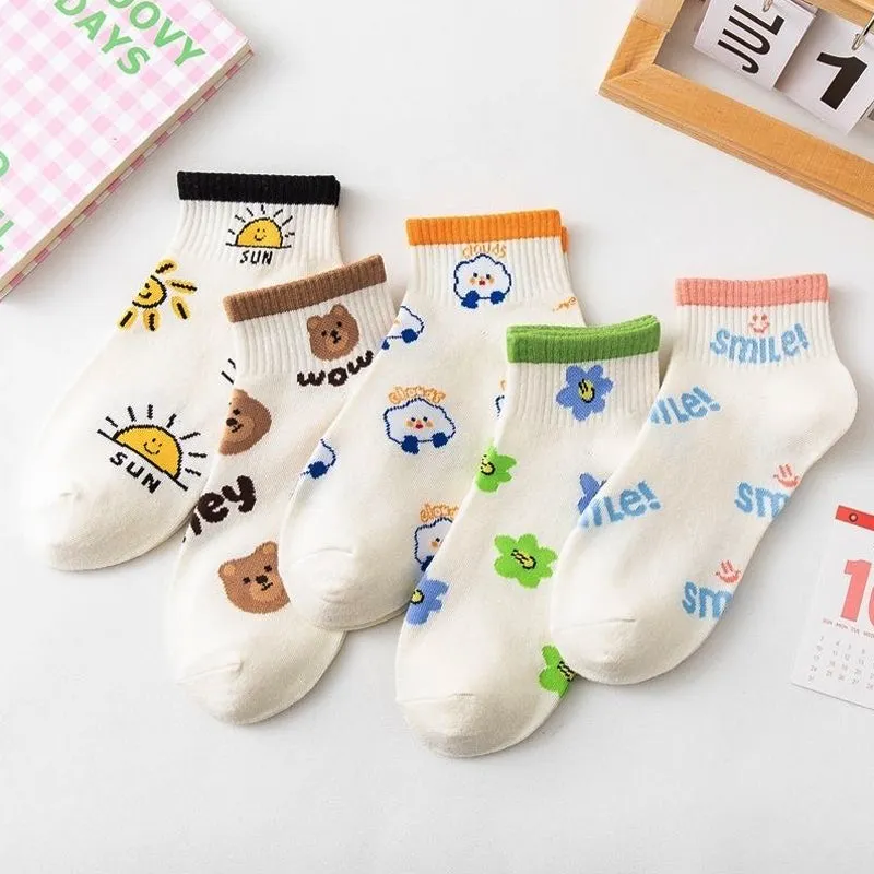Elegant Retro Low Tube Socks