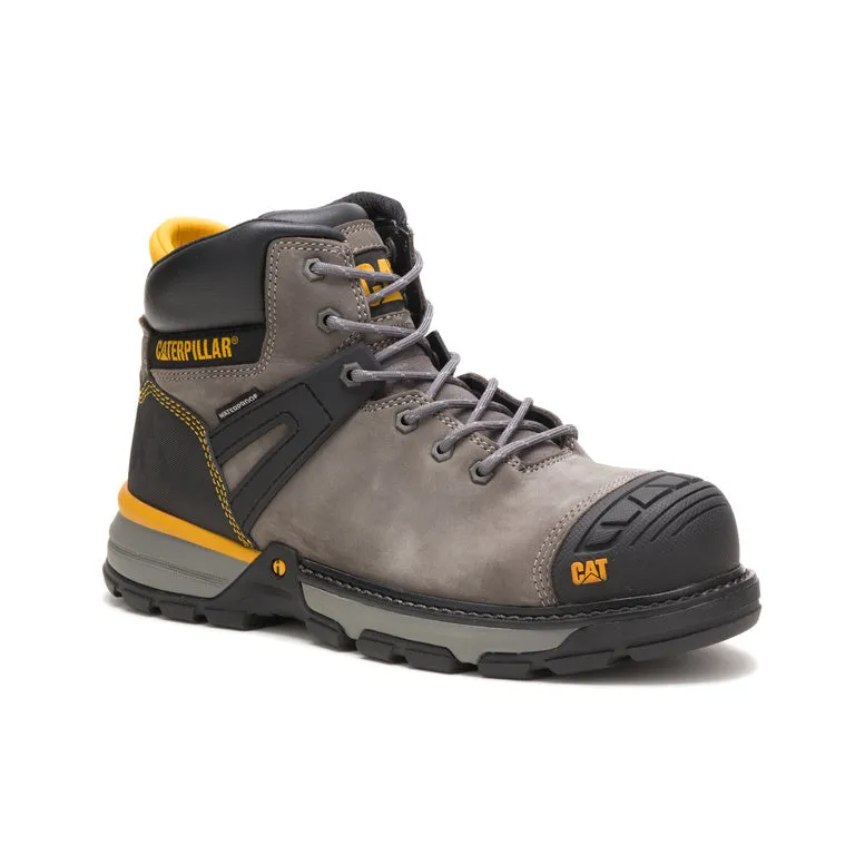 Excavator Superlite Composite-Toe Waterproof Work Boot Gray