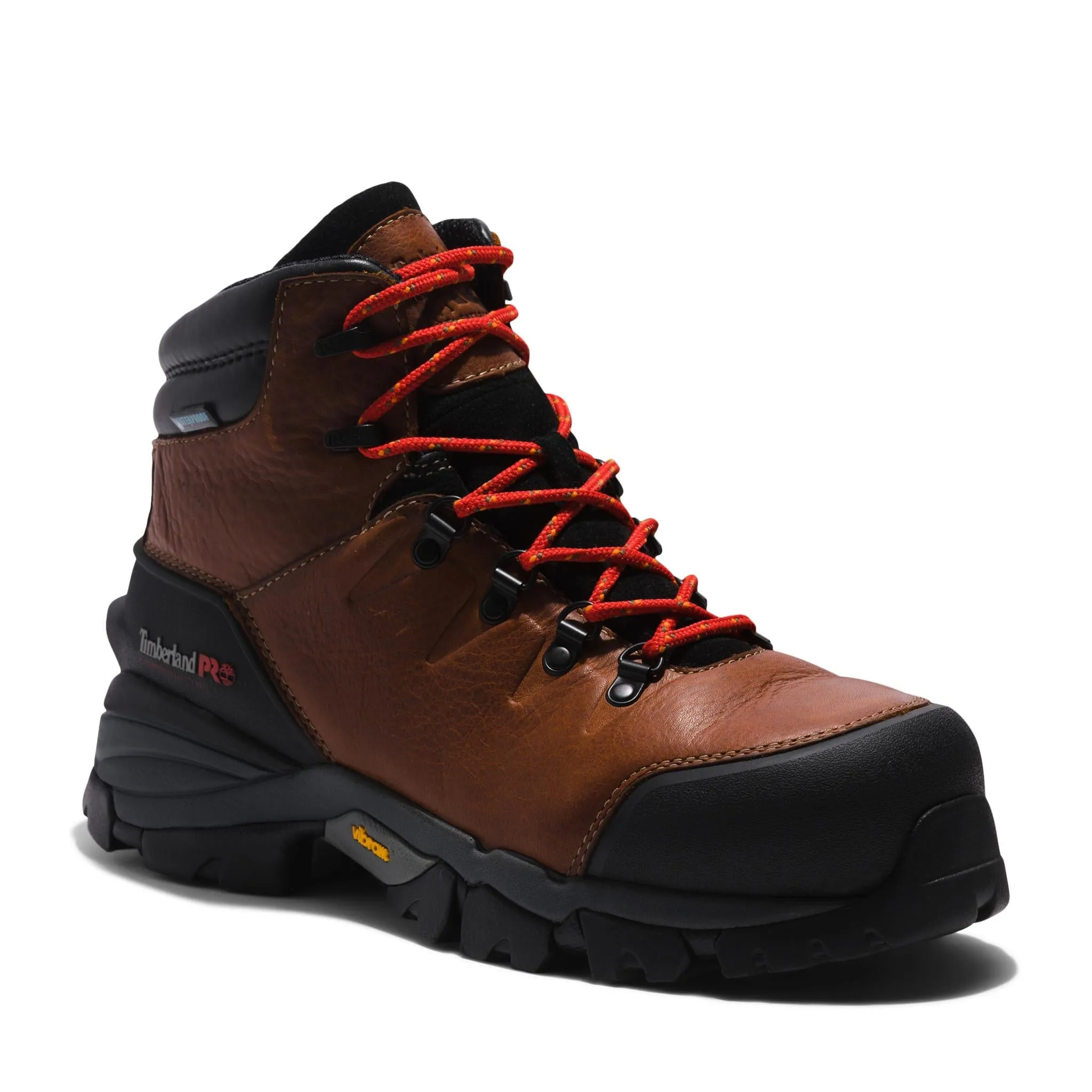 Heritage Hyperion 6 Inch Composite-Toe Waterproof Work Boot Brown